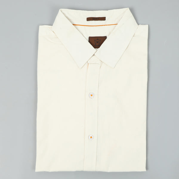 Eminent Men's Casual Plain Shirt - Cream