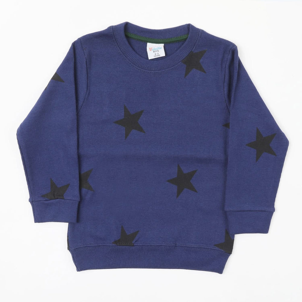 Boys Full Sleeves SweatShirt - Royal Blue, Boys Hoodies & Sweat Shirts, Chase Value, Chase Value