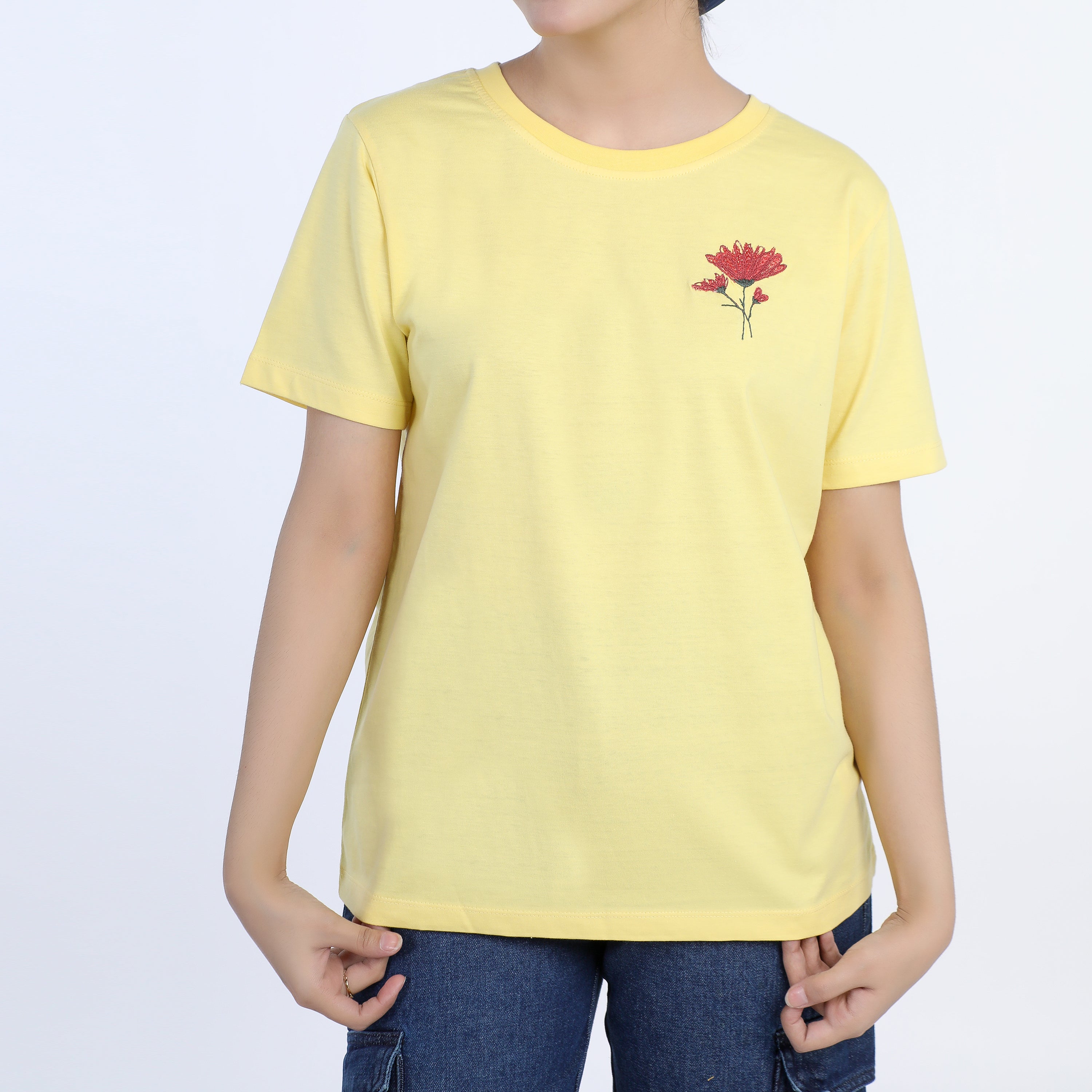 Eminent Women's Half Sleeves Printed T-Shirt, Women T-Shirts & Tops, Eminent, Chase Value