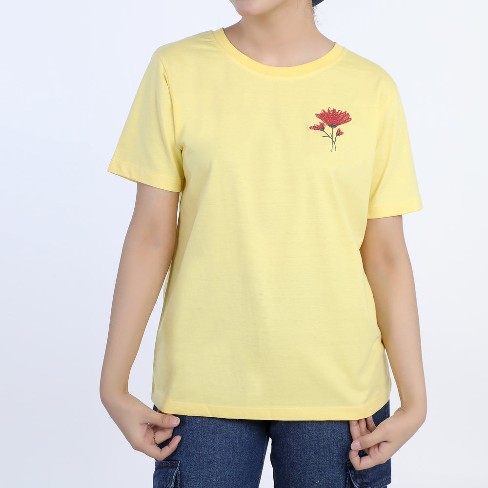 Eminent Women's Half Sleeves Printed T-Shirt, Women T-Shirts & Tops, Eminent, Chase Value