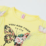 Girls Cord Set - Yellow, Girls Suits, Chase Value, Chase Value