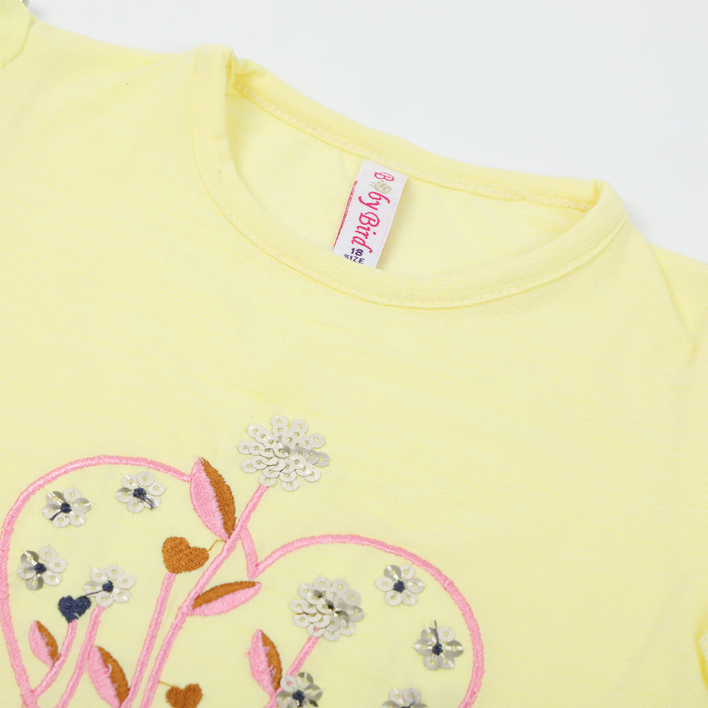 Girls Cord Set - Yellow, Girls Suits, Chase Value, Chase Value