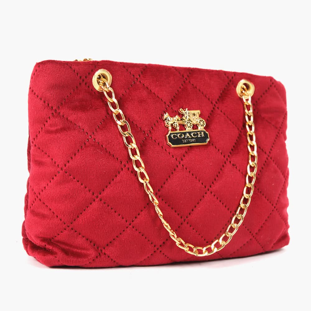 Women's Shoulder - Maroon, Women Bags, Chase Value, Chase Value