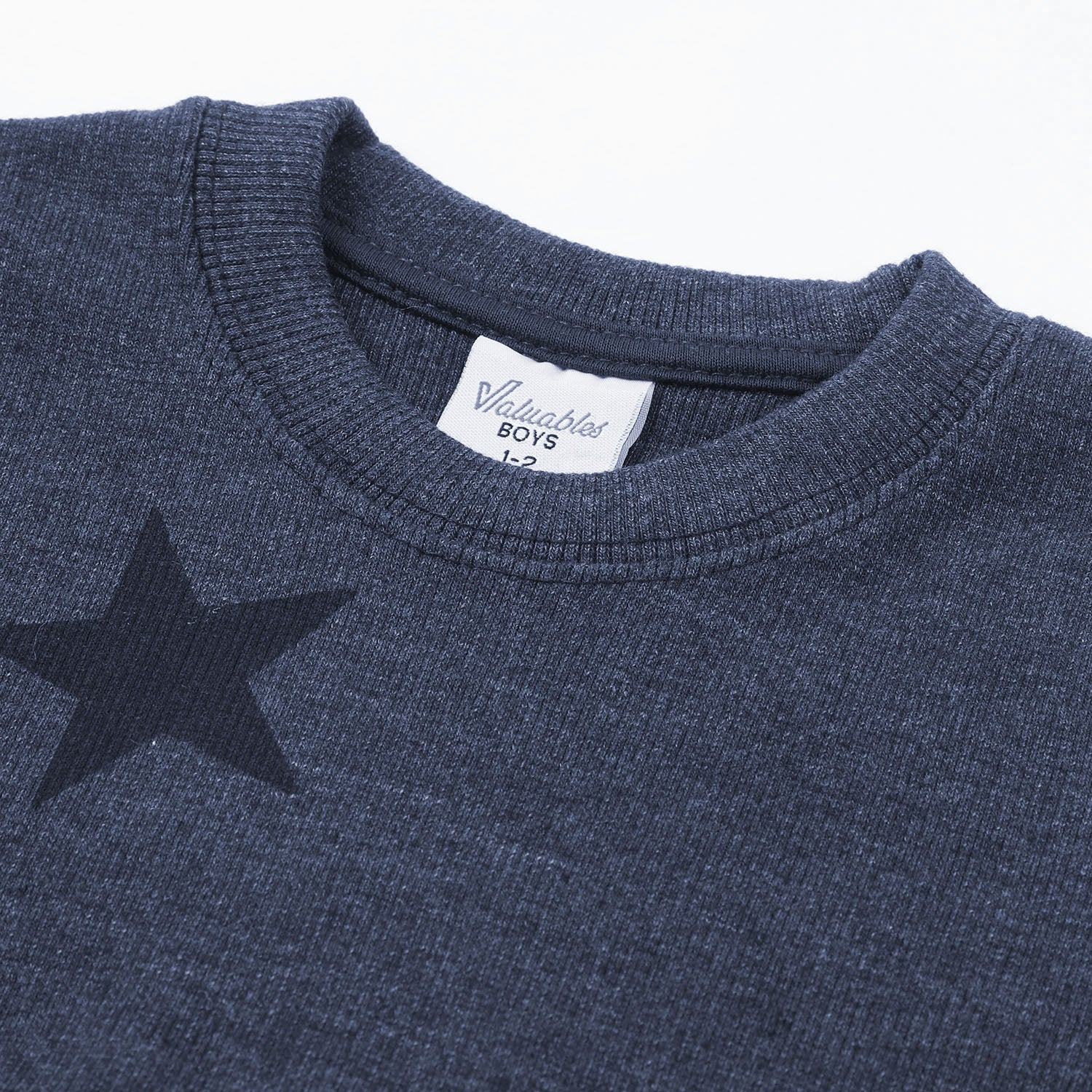 Boys Full Sleeves SweatShirt - Steel Blue, Boys Hoodies & Sweat Shirts, Chase Value, Chase Value