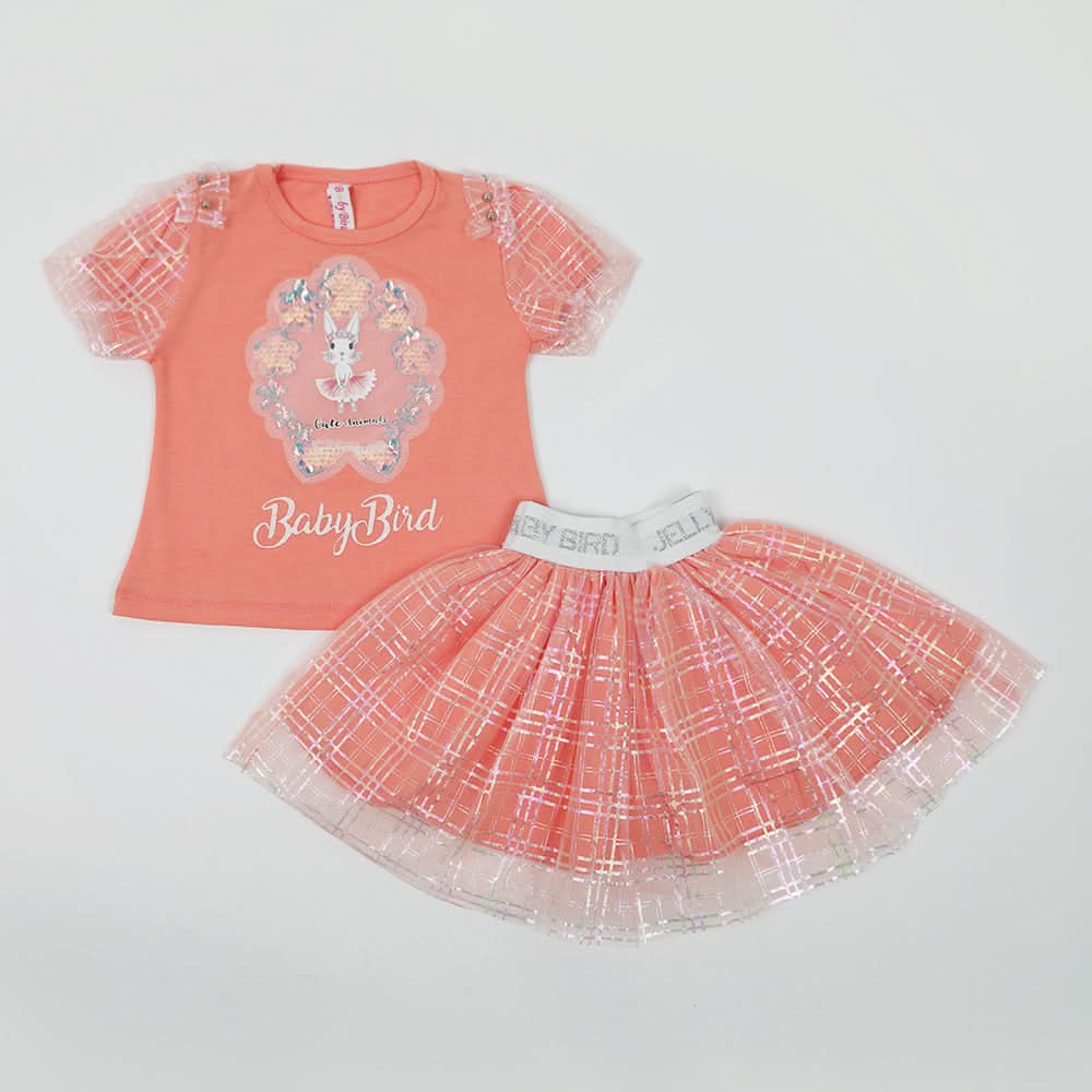 Newborn Girls Cord Set - Peach, Girls Suits, Chase Value, Chase Value