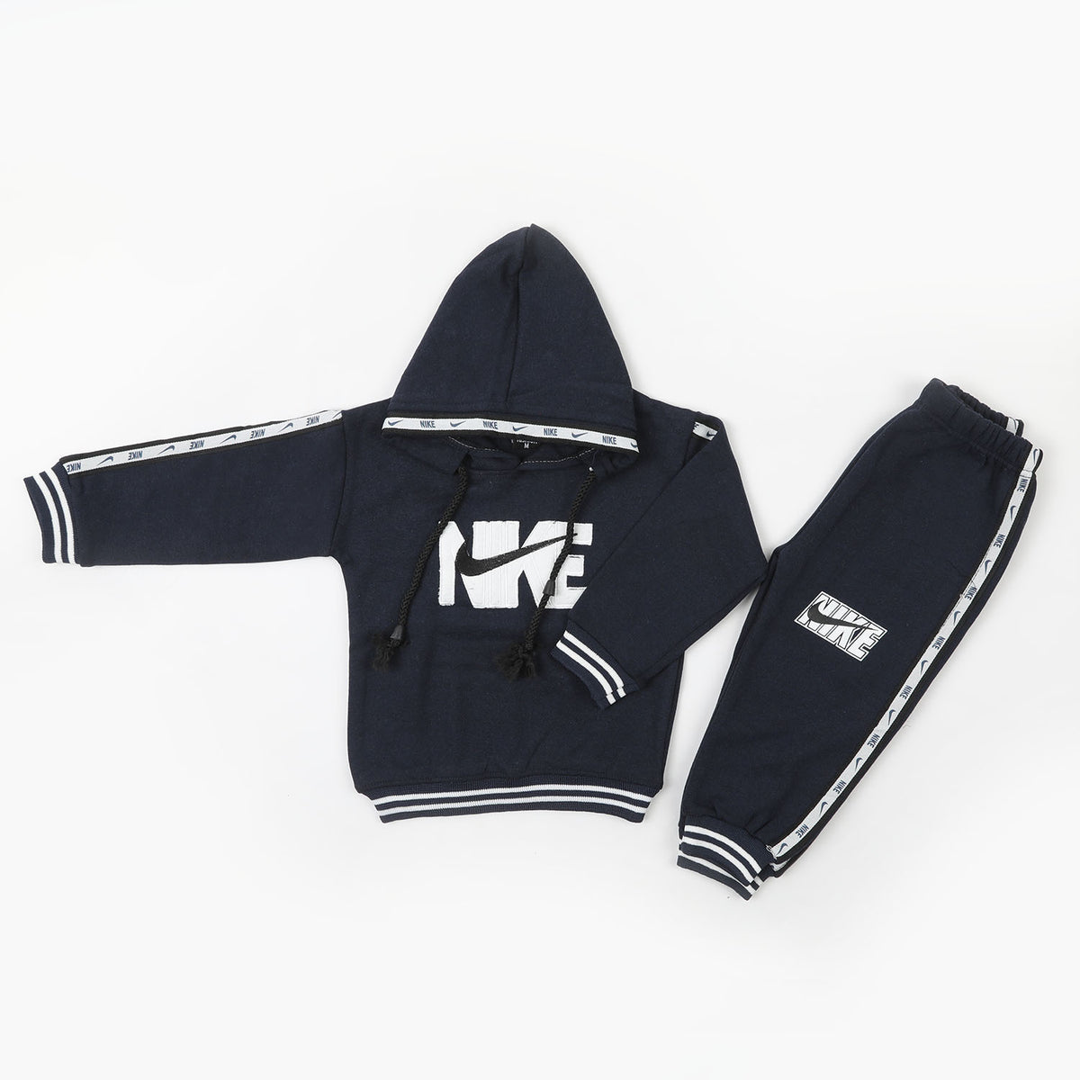 Boys Full Sleeves Pajama Suit - Navy Blue, Boys Sets & Suits, Chase Value, Chase Value