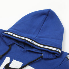 Boys Full Sleeves Pajama Suit - Royal Blue