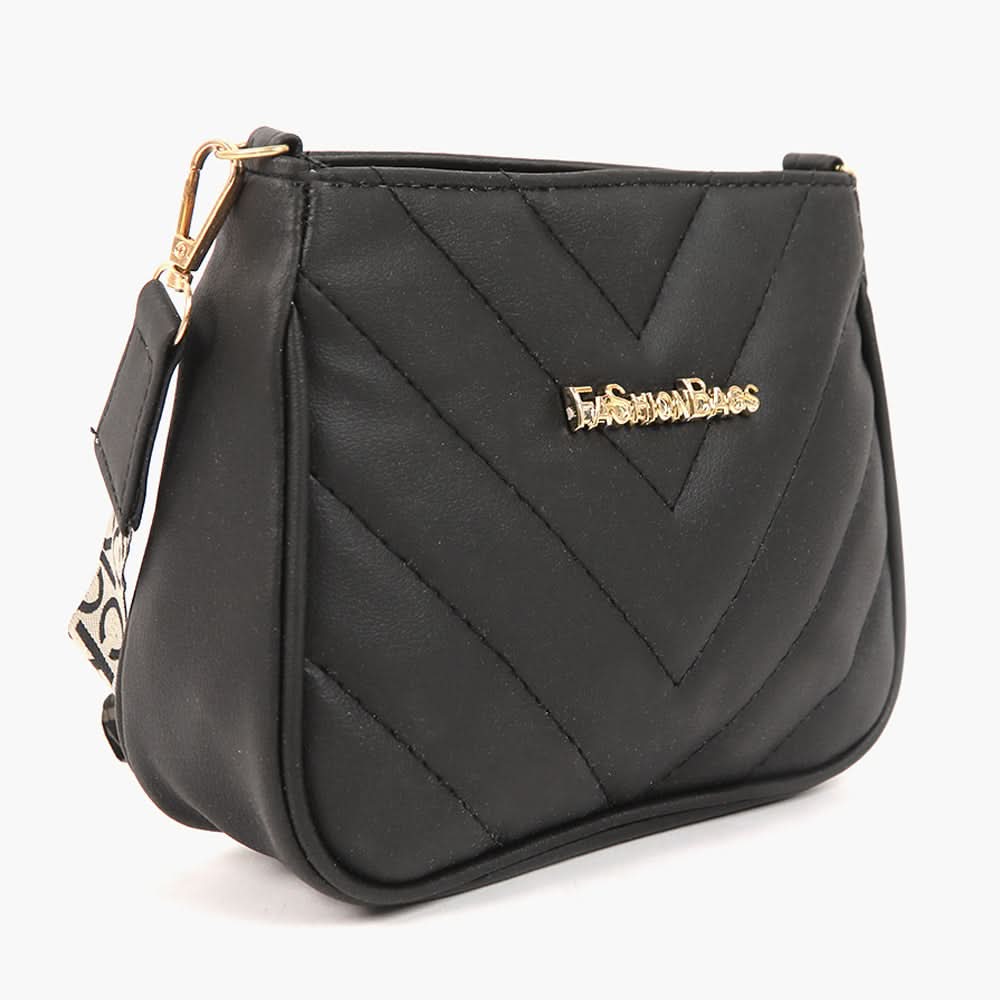 Women's Shoulder - Black, Women Bags, Chase Value, Chase Value