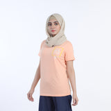 Women's Half Sleeves Printed T-shirt - Tea Pink, Women T-Shirts & Tops, Chase Value, Chase Value