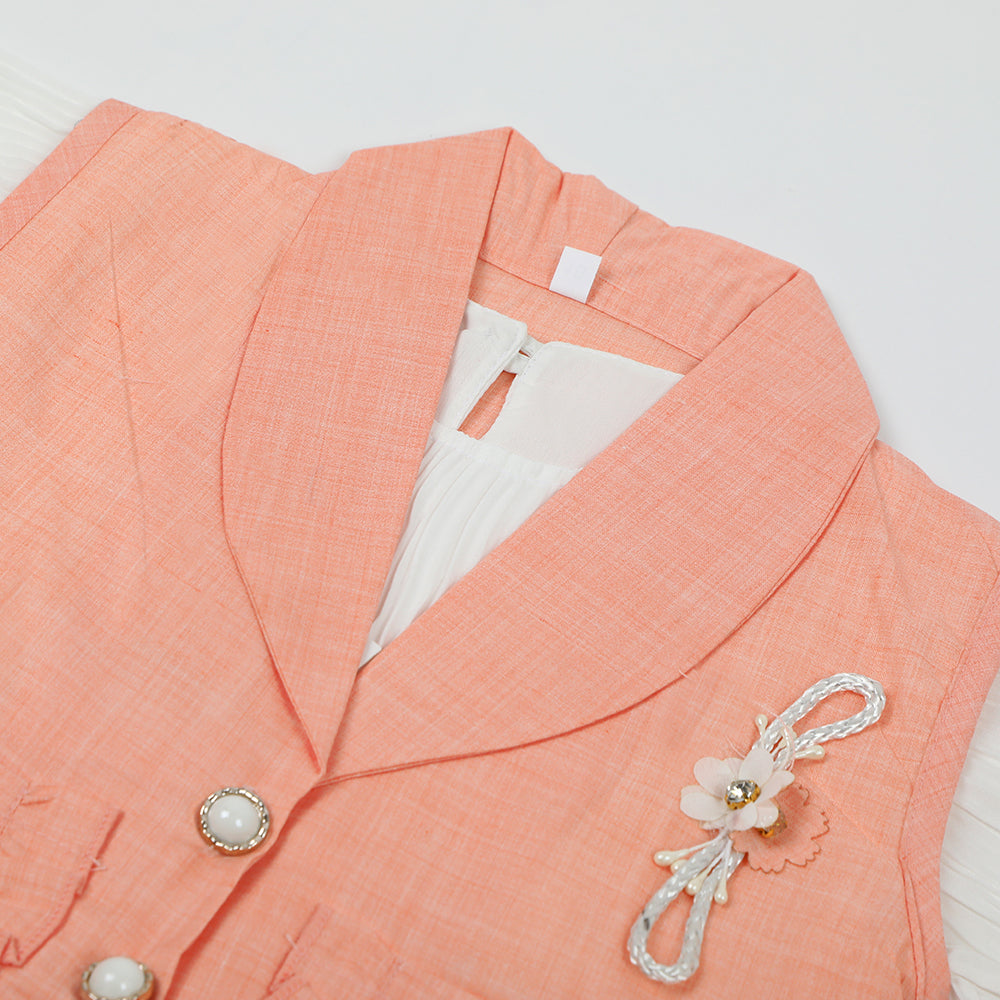 Girls Cord Set - Pink, Girls Suits, Chase Value, Chase Value