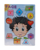 Wooden Thumb Plate Face Shape, Educational Toys, Chase Value, Chase Value