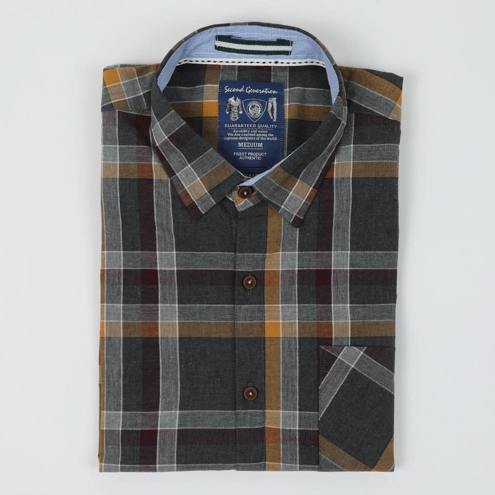 Men's Casual Shirt - Grey, Men's Shirts, Chase Value, Chase Value