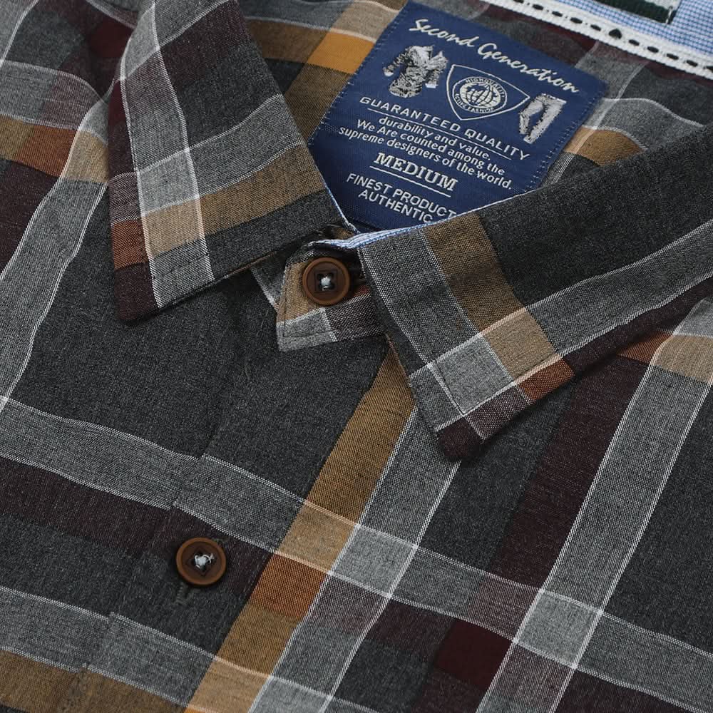 Men's Casual Shirt - Grey, Men's Shirts, Chase Value, Chase Value