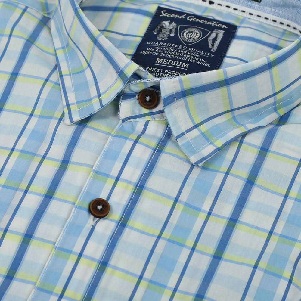 Men's Casual Shirt - Blue, Men's Shirts, Chase Value, Chase Value