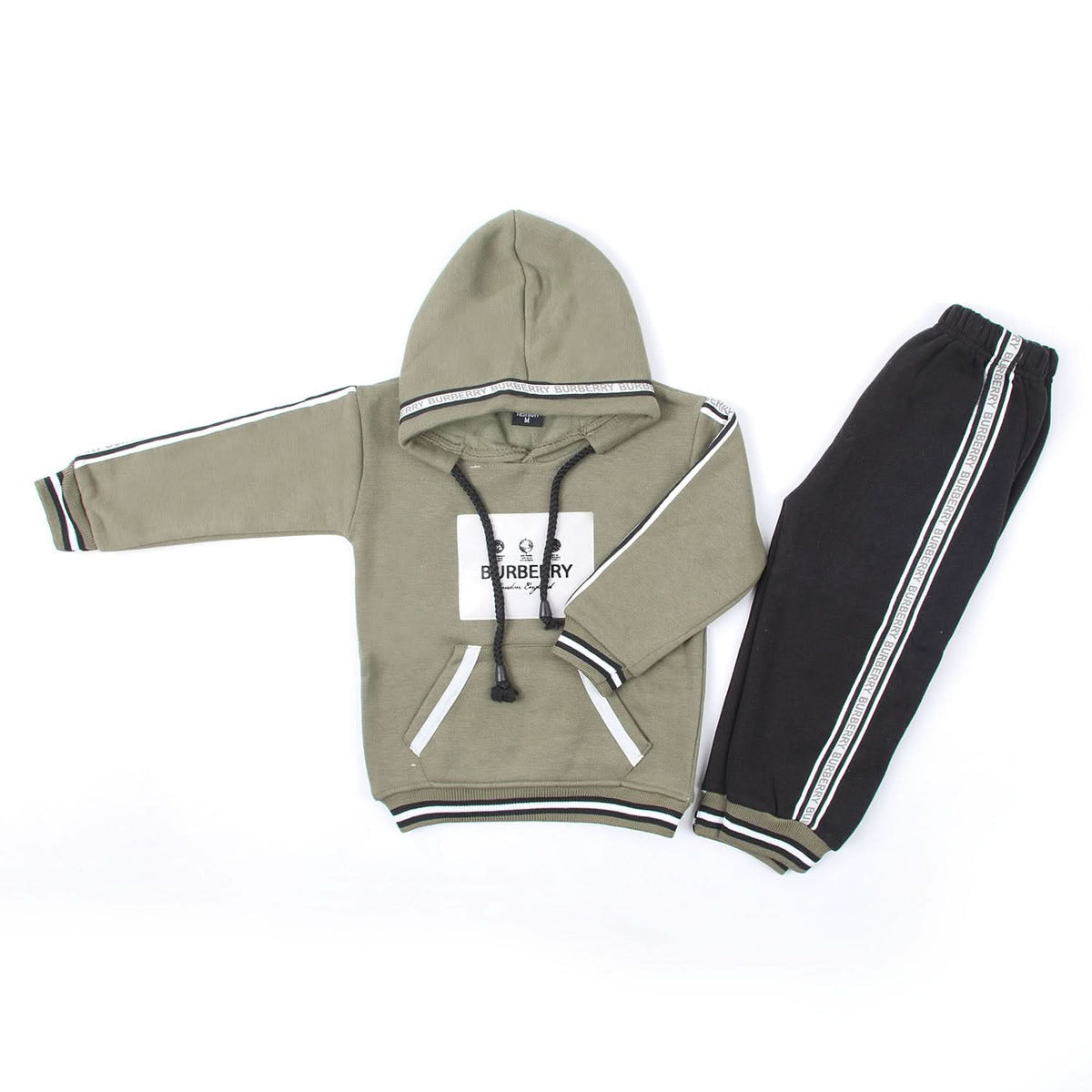 Boys Full Sleeves Pajama Suit - Olive, Boys Sets & Suits, Chase Value, Chase Value