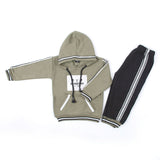 Boys Full Sleeves Pajama Suit - Olive, Boys Sets & Suits, Chase Value, Chase Value