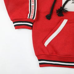 Boys Full Sleeves Pajama Suit - Red
