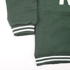 Boys Full Sleeves Pajama Suit - Green