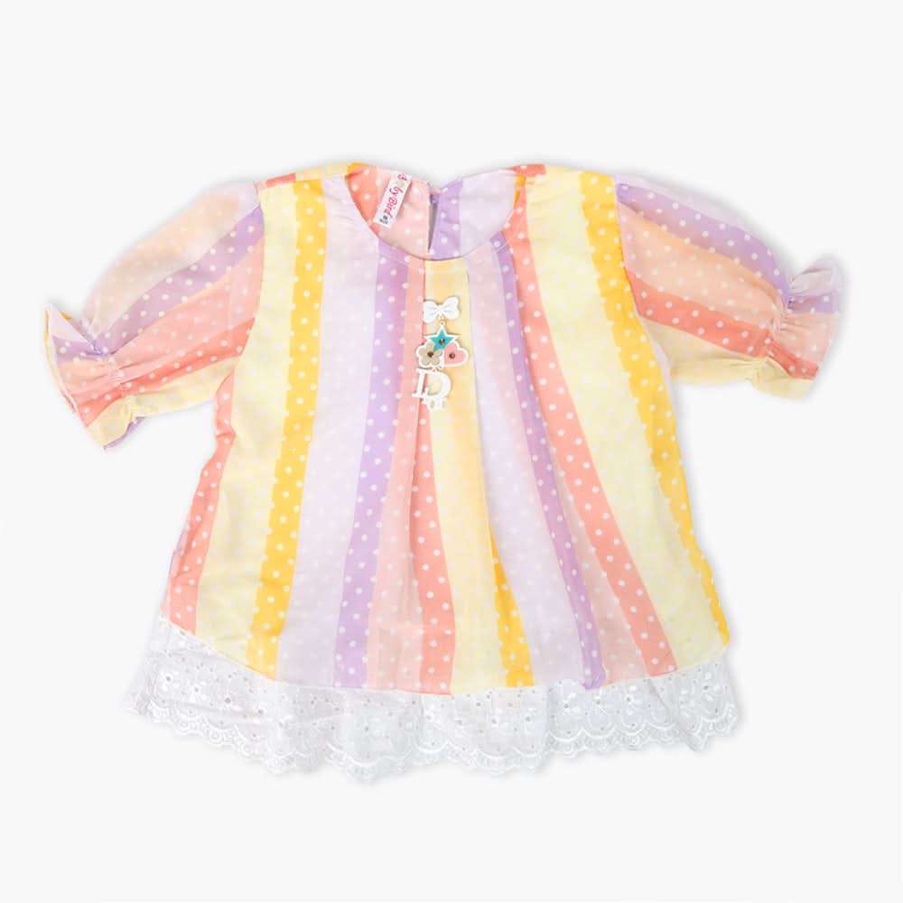 Girls Western Top - Yellow, Girls Tops, Chase Value, Chase Value
