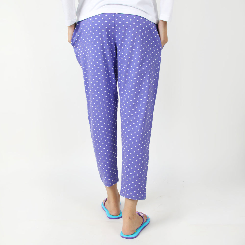 Women's Stretched Printed Trouser - Light Purple, Women Pants & Tights, Chase Value, Chase Value