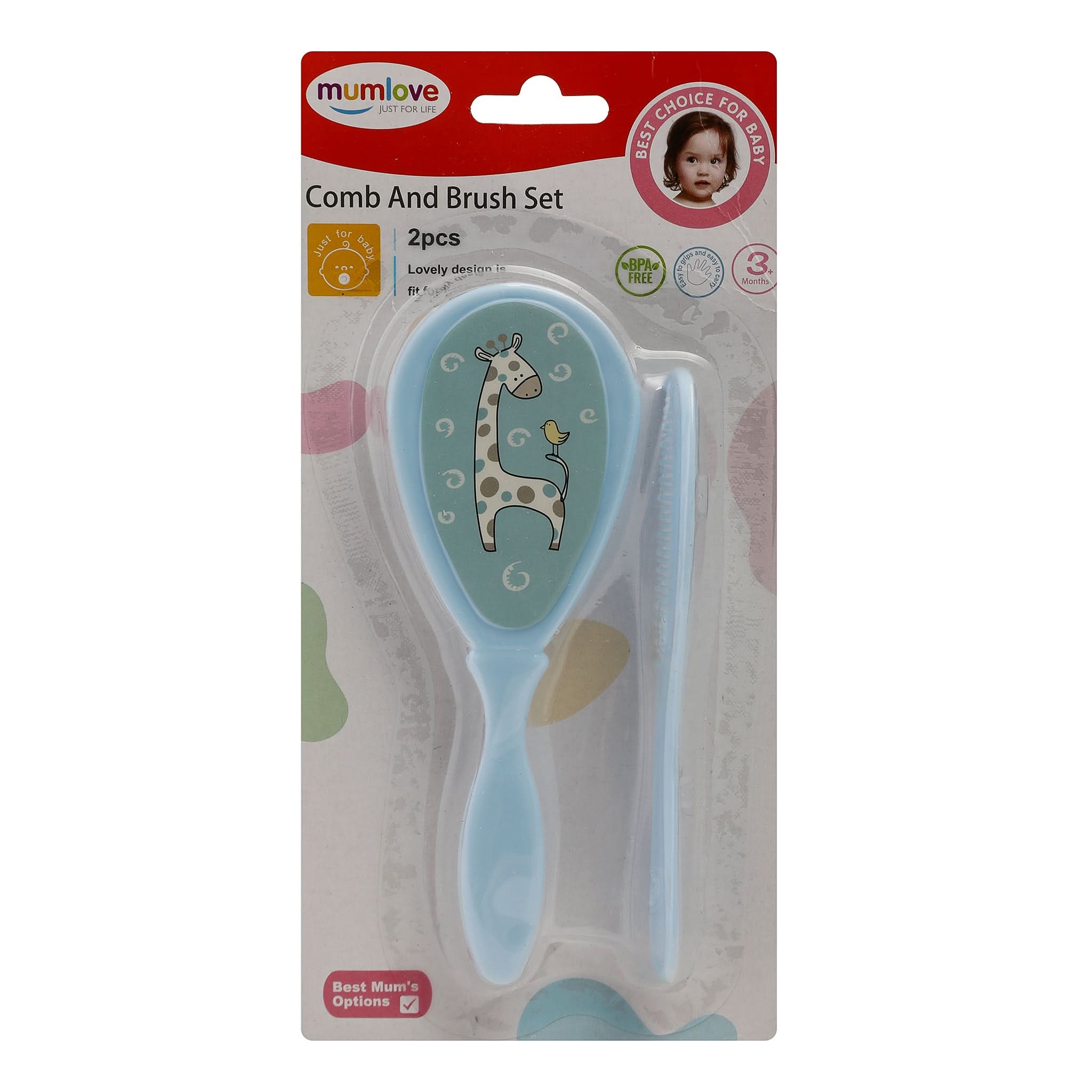 Mum Love Comb & Bursh Set A23, Feeding Supplies, Mum Love, Chase Value