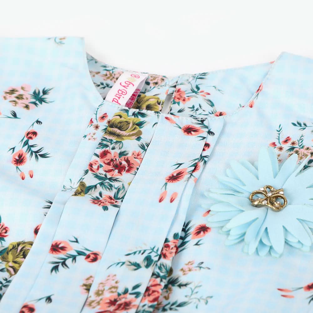 Girls Western Top - Light Blue, Girls Tops, Chase Value, Chase Value