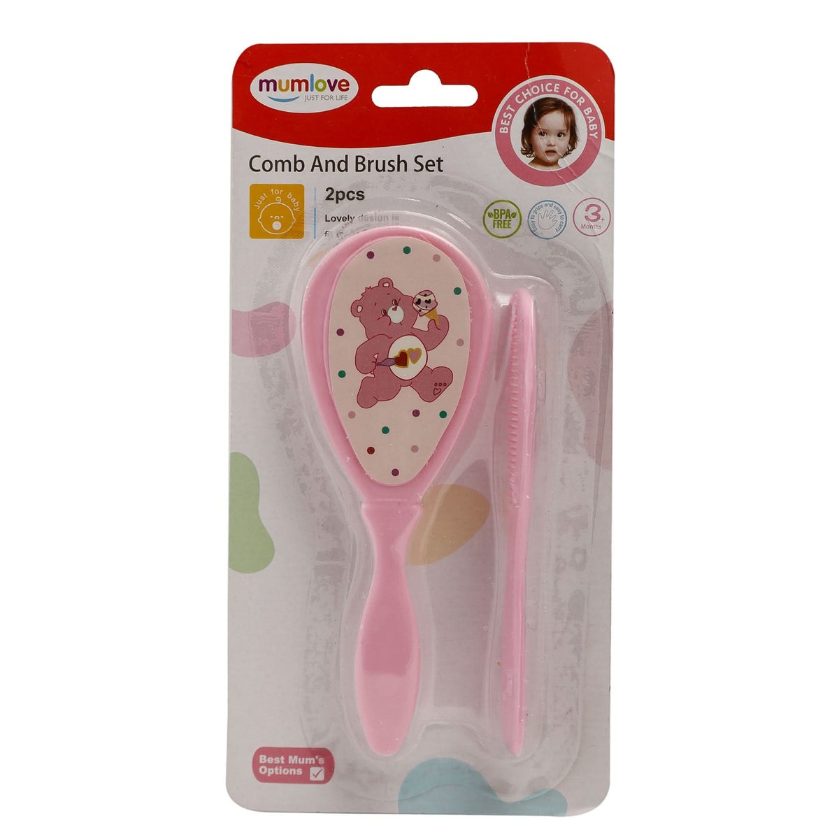 Mum Love Comb & Bursh Set A23, Feeding Supplies, Mum Love, Chase Value