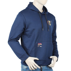 Eminent Men's Full Sleeves Hoodie - Navy Blue