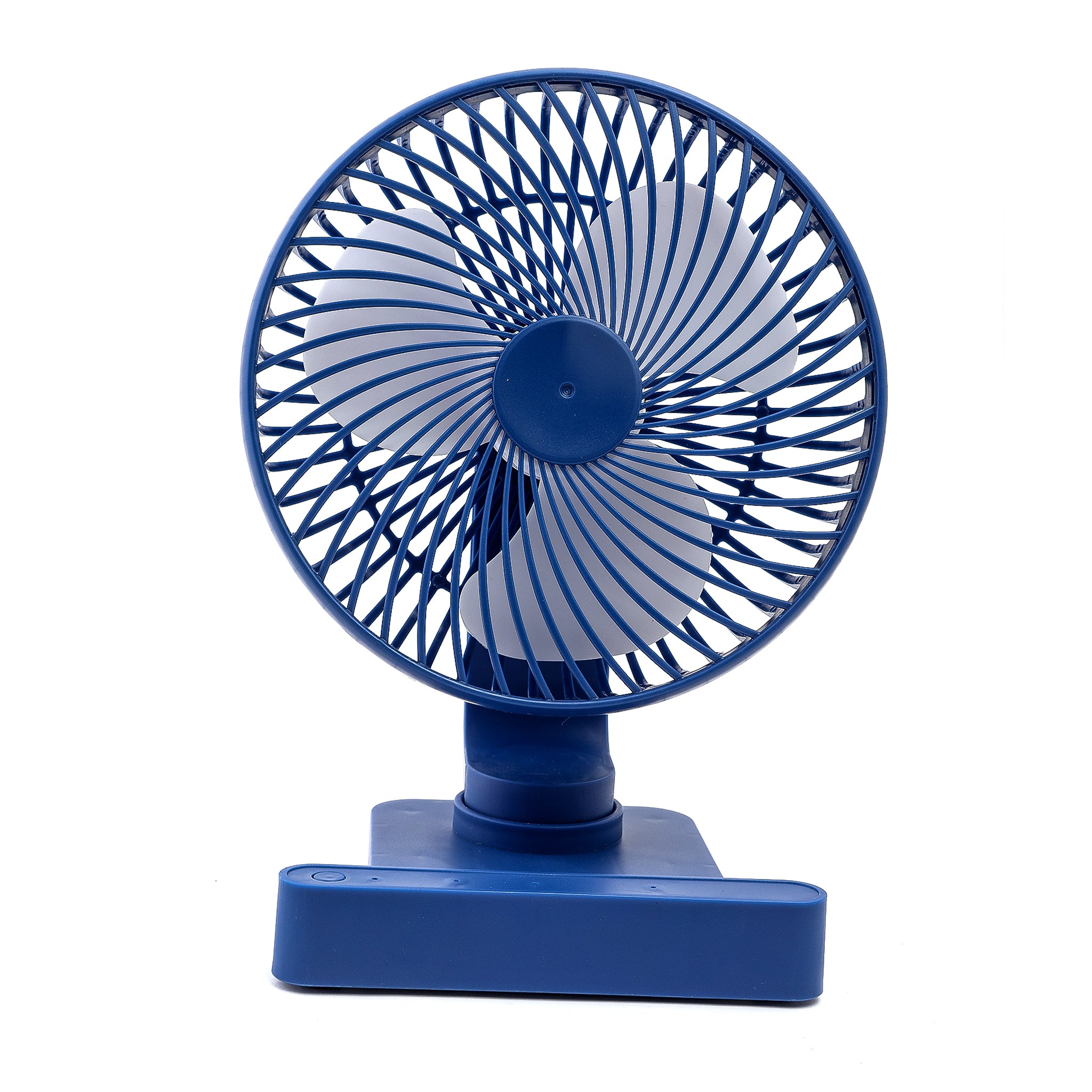 Chargeable Desk Top - Royal Blue, Rechargeable Fan, Chase Value, Chase Value