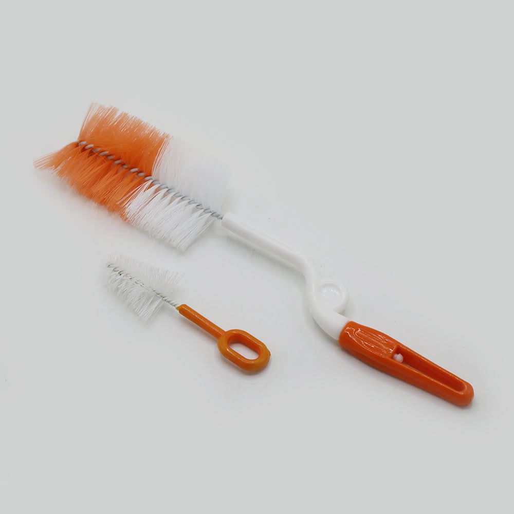 Mumlove Bottle Bursh Set - Orange, Feeding Supplies, Chase Value, Chase Value