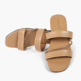 Women's Slipper - Beige, Women Slippers, Chase Value, Chase Value