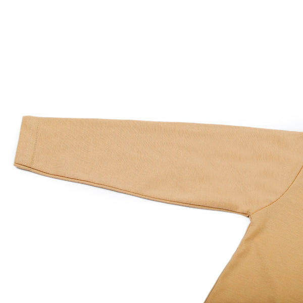 Boys Full Sleeves T-Shirt - Light Brown