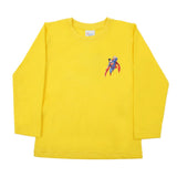 Boys Full Sleeves T-Shirt - Yellow, Boys T-Shirts, Chase Value, Chase Value