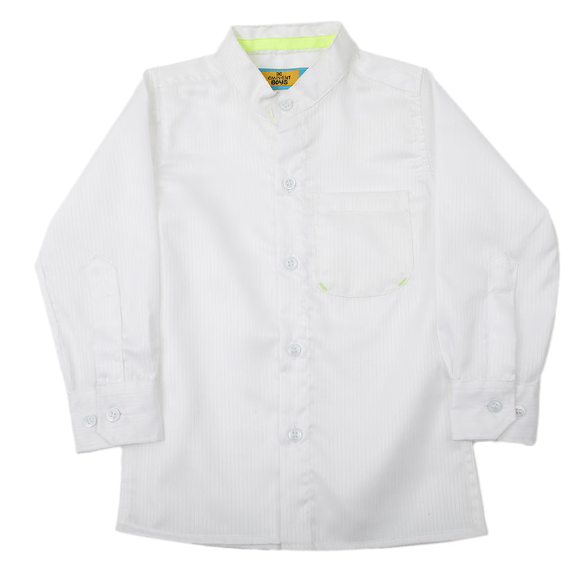 Eminent Boys Causal Shirt - White