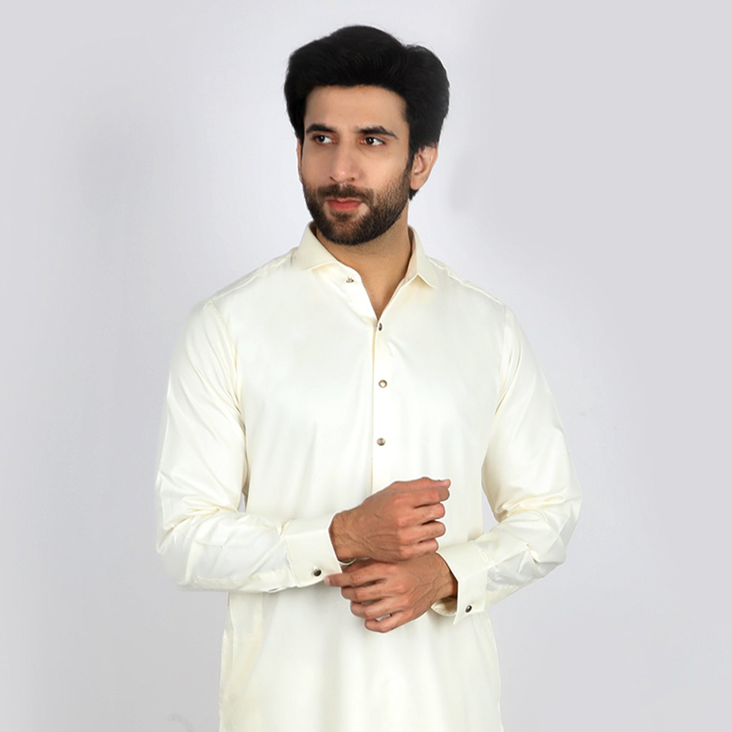 Eminent Men's Kameez Shalwar Suit - Cream, Men's Shalwar Kameez, Eminent, Chase Value