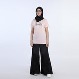 Women's Half Sleeves Printed T-Shirt - Pink, Women T-Shirts & Tops, Chase Value, Chase Value