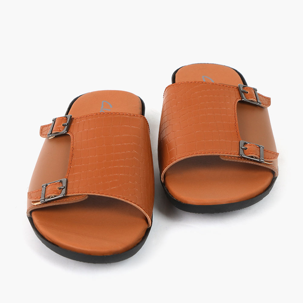 Men's Slipper - Mustard, Men's Slippers, Chase Value, Chase Value