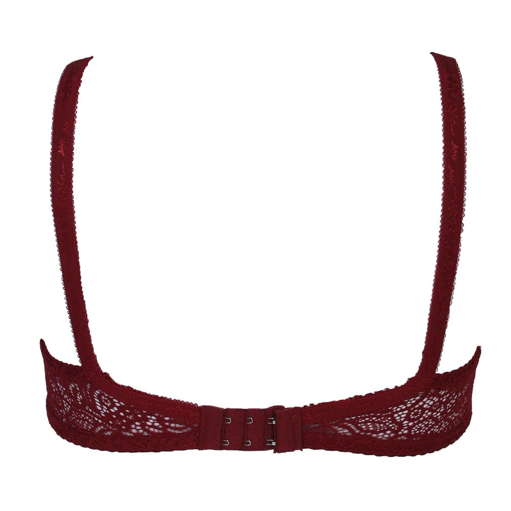 Women's Transparent Net Bra - Maroon, Women Bras, Chase Value, Chase Value