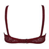 Women's Transparent Net Bra - Maroon, Women Bras, Chase Value, Chase Value