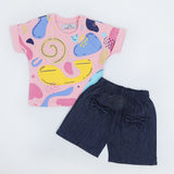 Eminent Newborn Girls Half Sleeves Suit - Pink, Newborn Girls Sets & Suits, Eminent, Chase Value