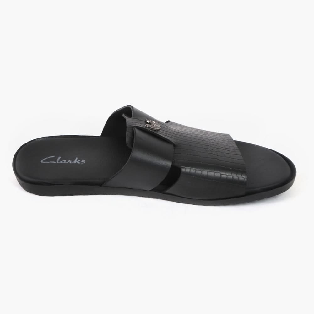 Men's Slipper - Black, Men's Slippers, Chase Value, Chase Value