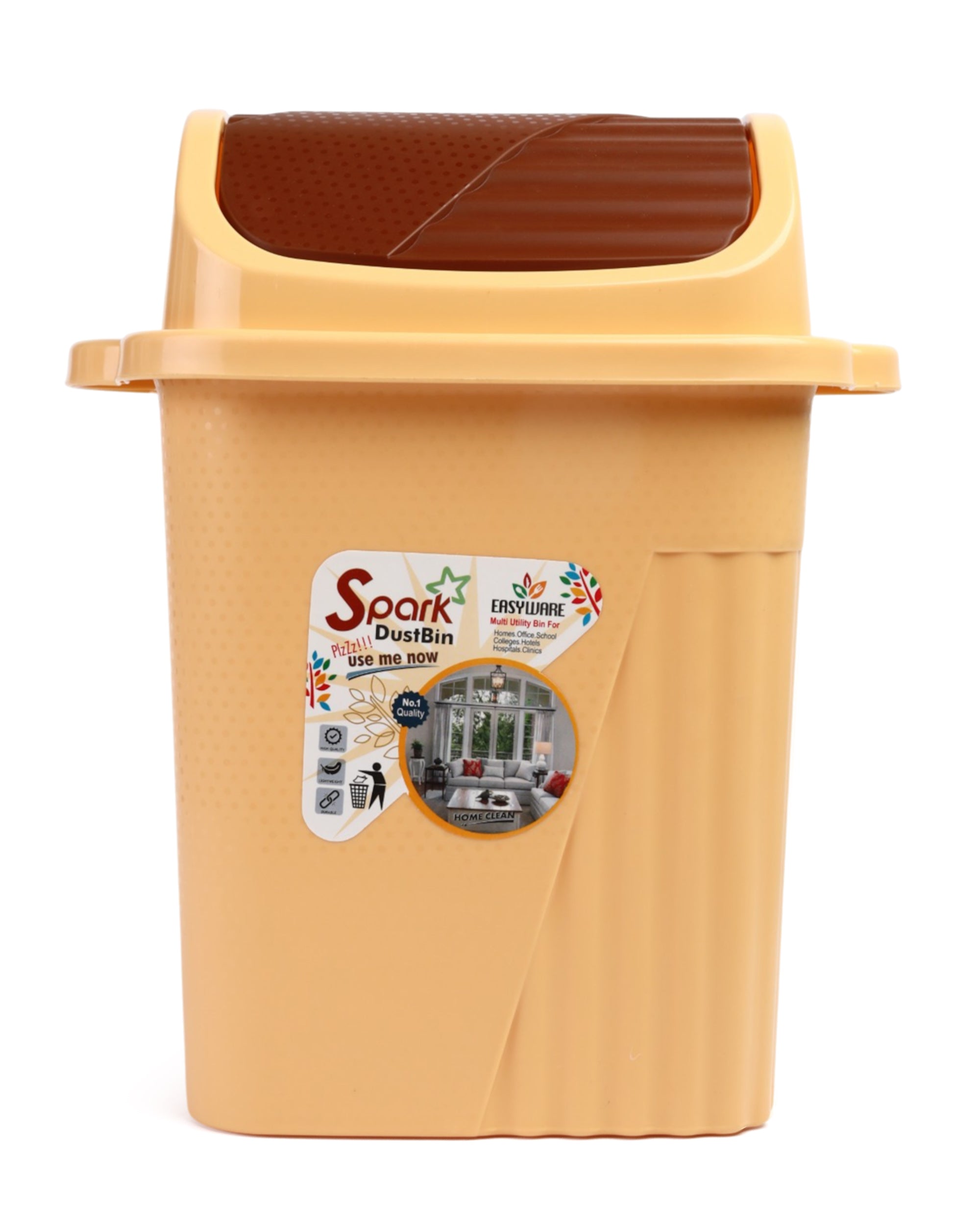 Belli Plastic Spark Dustbin - Small