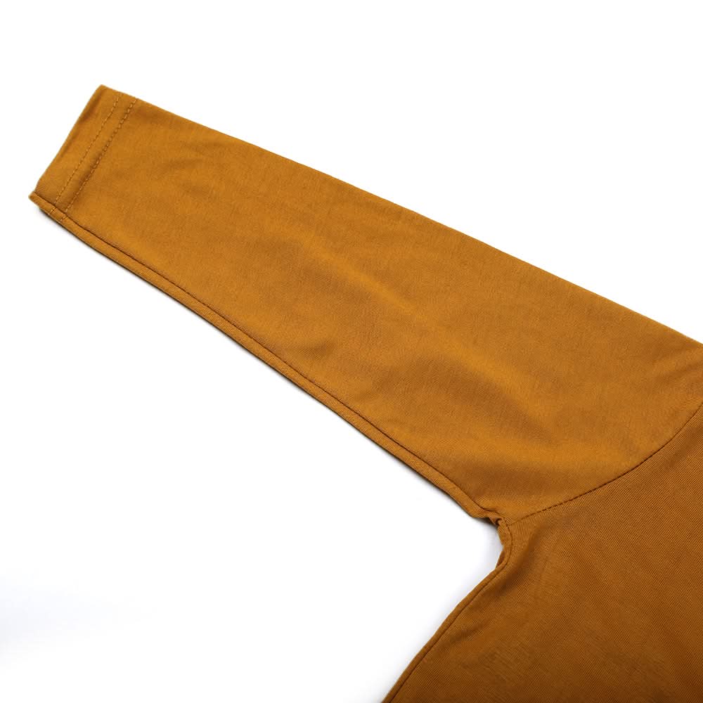 Boys Full Sleeves T-Shirt - Mustard, Boys T-Shirts, Chase Value, Chase Value