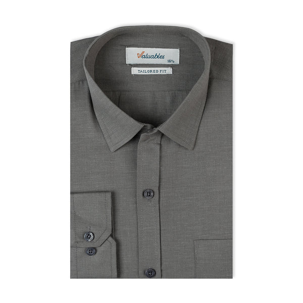 Valuable Men's Formal Chambray Shirt