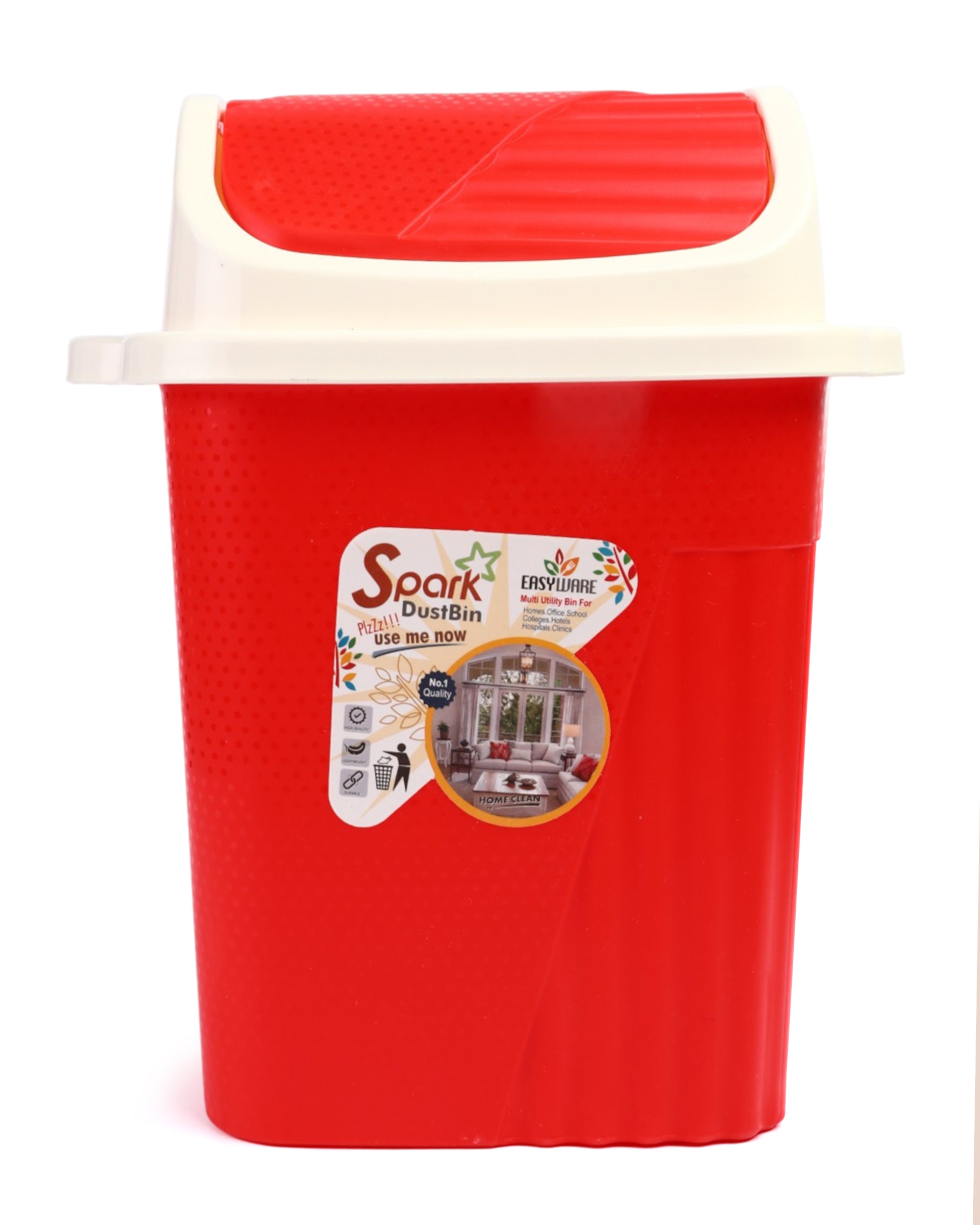 Belli Plastic Spark Dustbin - Small