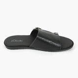 Men's Slipper - Black, Men's Slippers, Chase Value, Chase Value