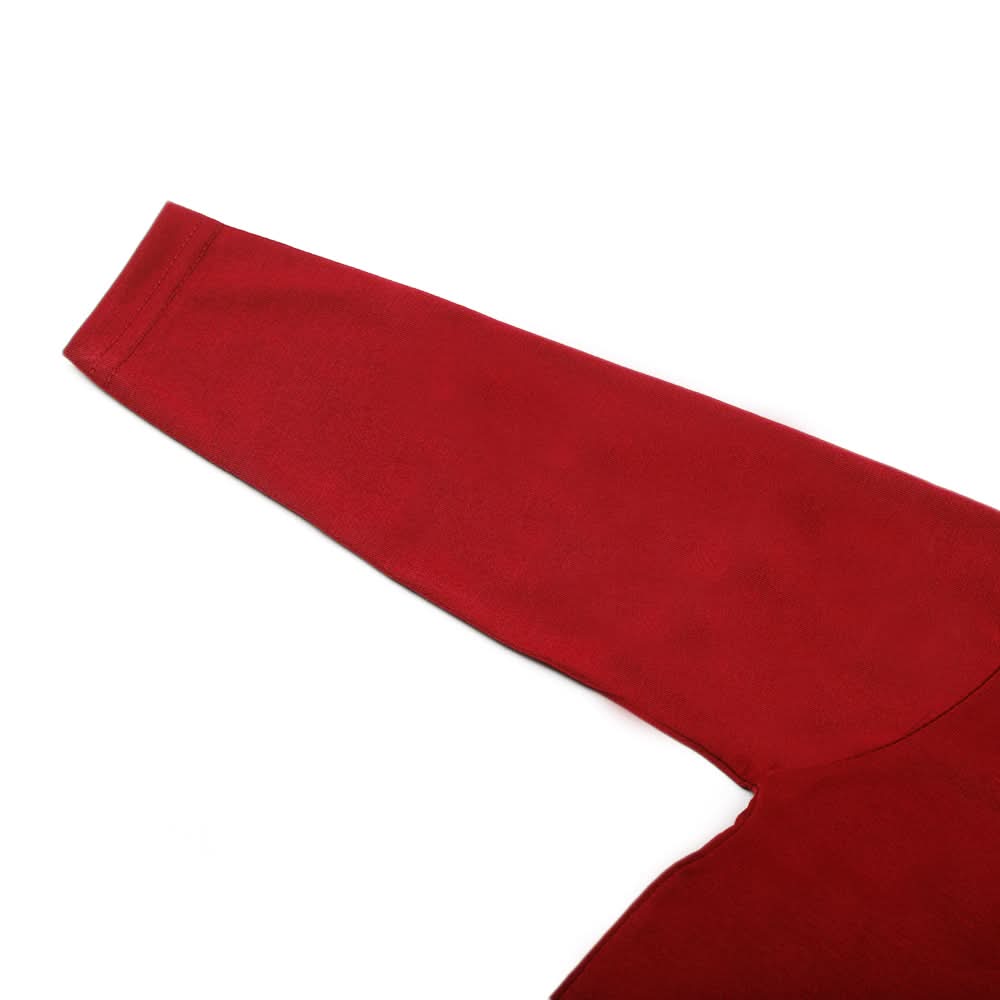 Boys Full Sleeves T-Shirt - Maroon, Boys T-Shirts, Chase Value, Chase Value