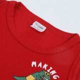Newborn Boys Sando T-Shirt - Red, Newborn Boys Shirts & T-Shirts, Chase Value, Chase Value