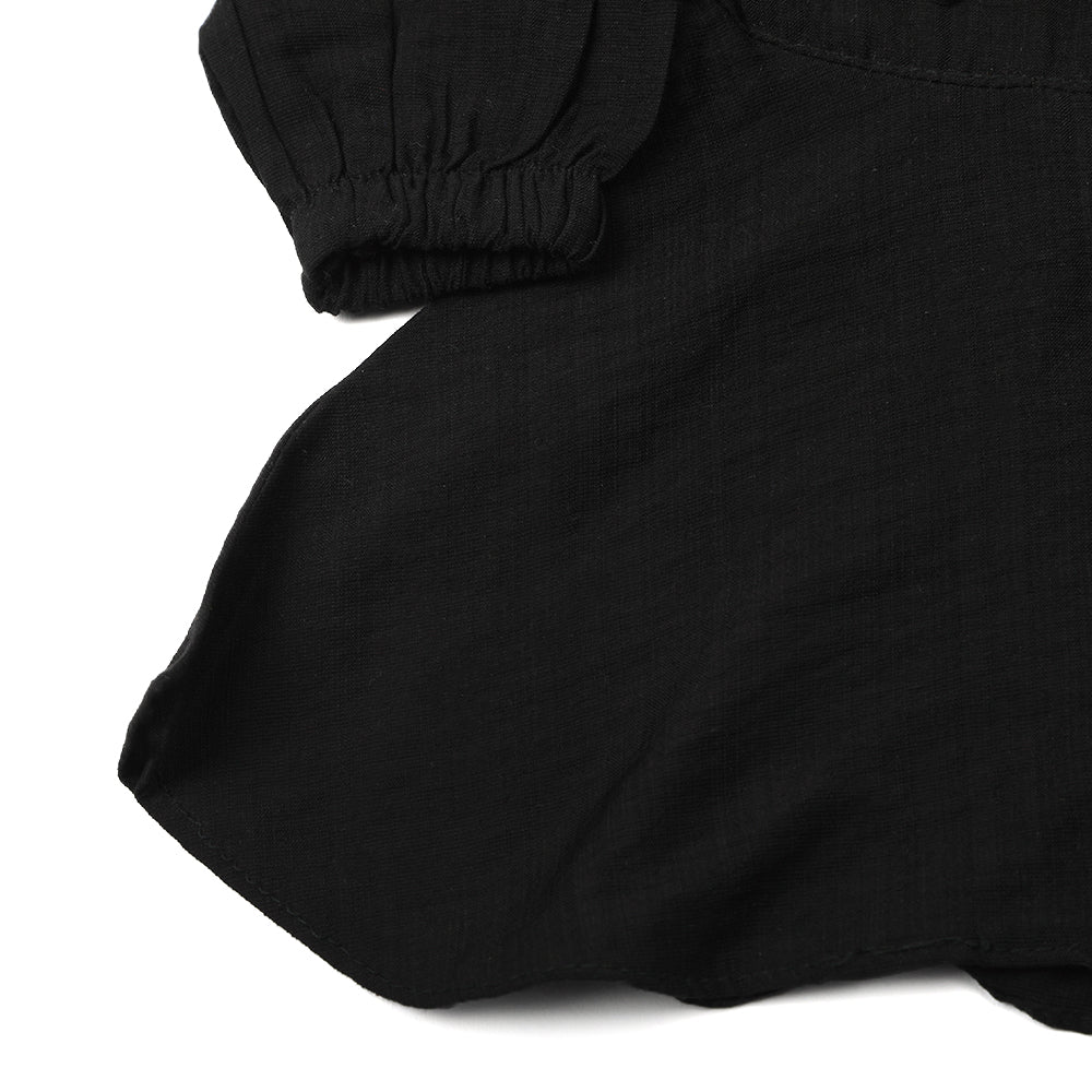 Newborn Girls Full Sleeves Frock - Black, Newborn Girls Frocks, Chase Value, Chase Value