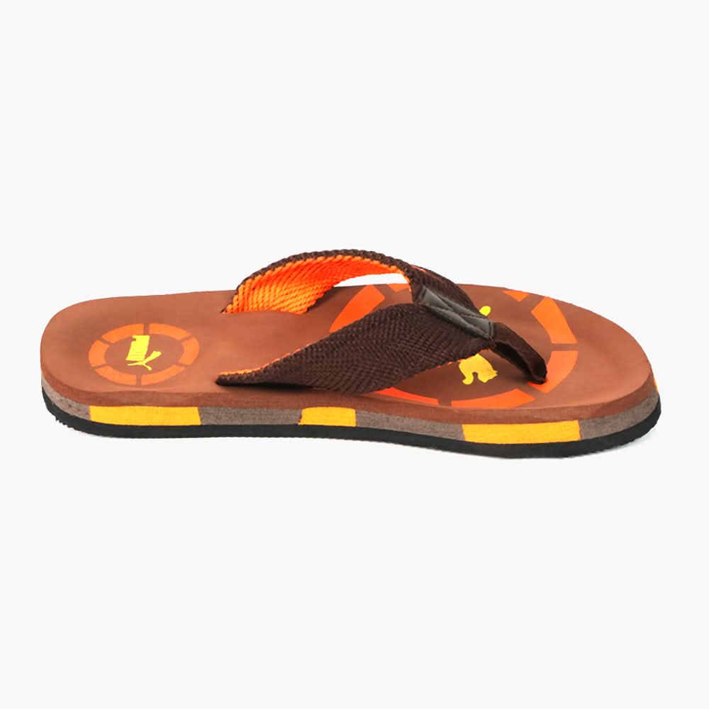 Men's Slipper - Orange, Men's Slippers, Chase Value, Chase Value